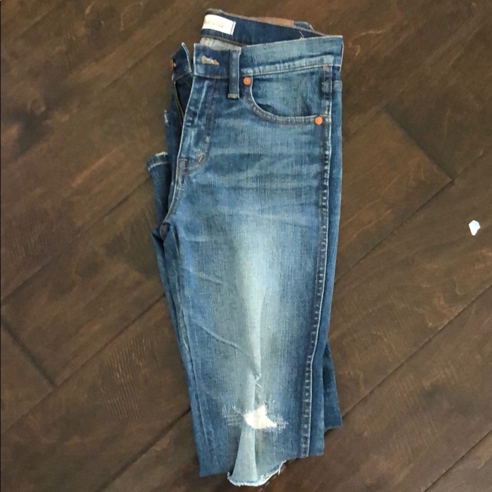Madewell 9” skinny skinny size 25
